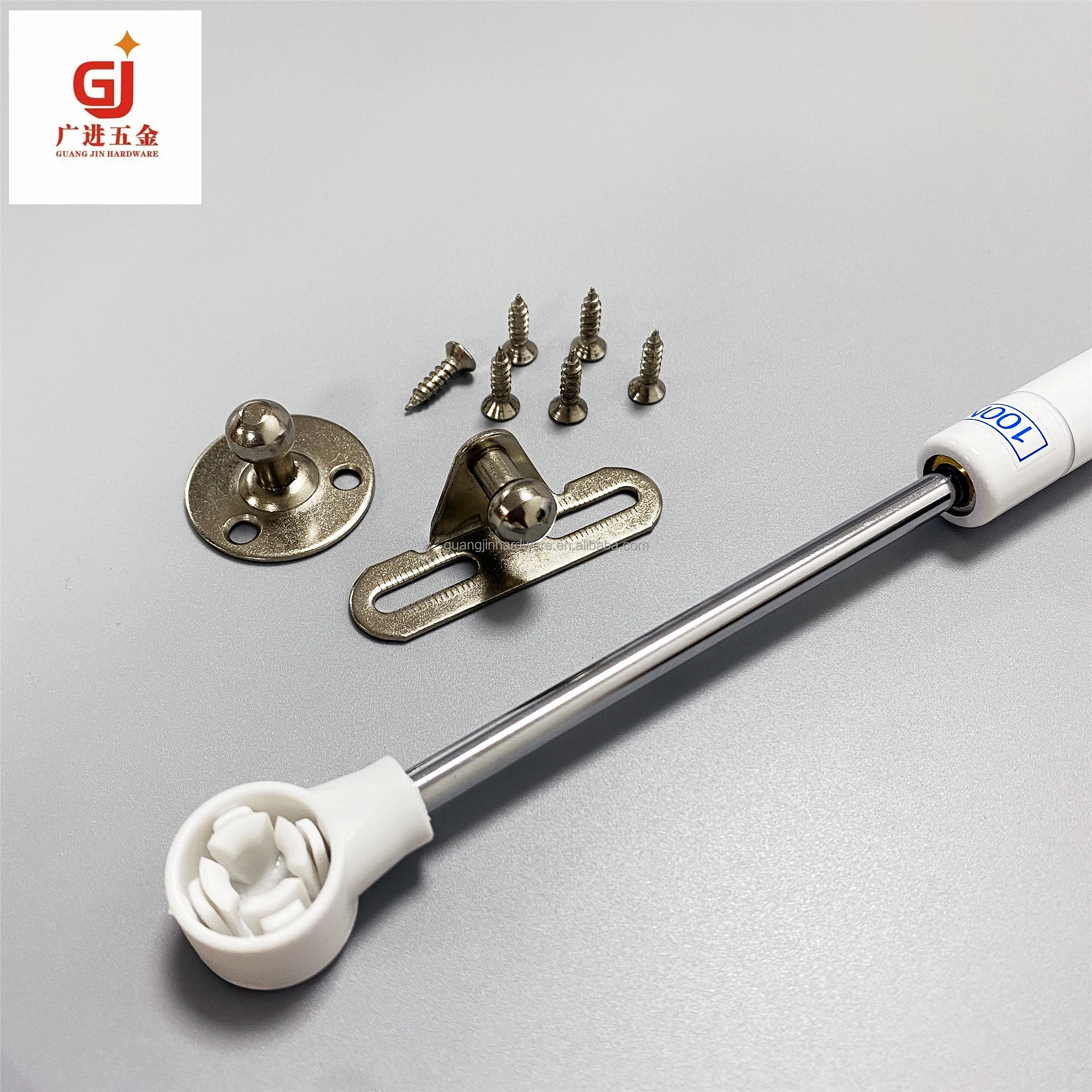 Furniture Hardware kitchen cabinet spring Straight Arm Pneumatic Flap Lid Stay Door gas spring lift