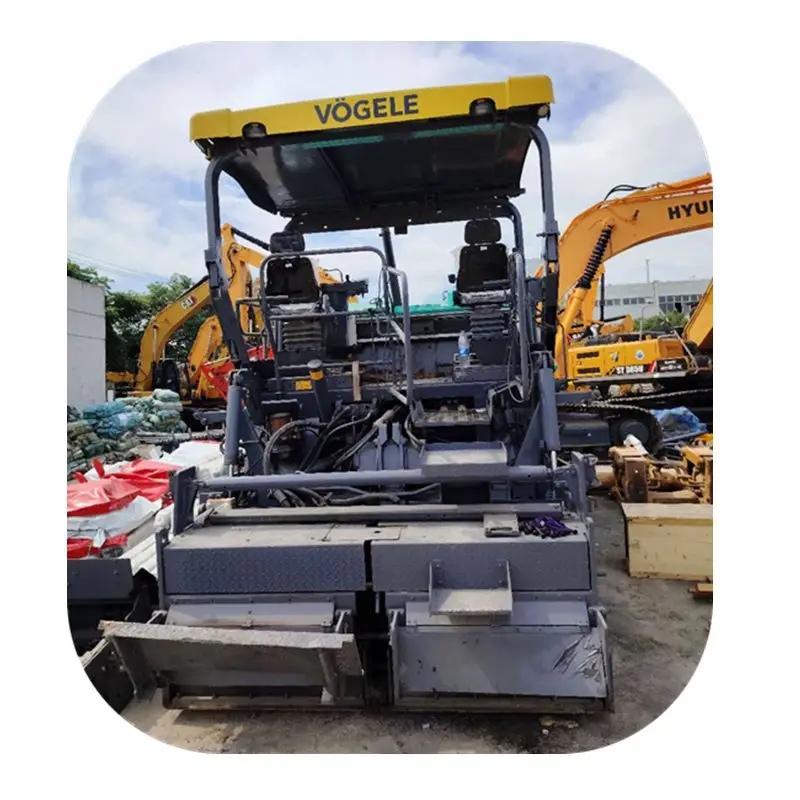 Good Condition v0gele Road Construction Machine Paving Width Asphalt Concrete paver original Germany Road Paver Leveling Machine
