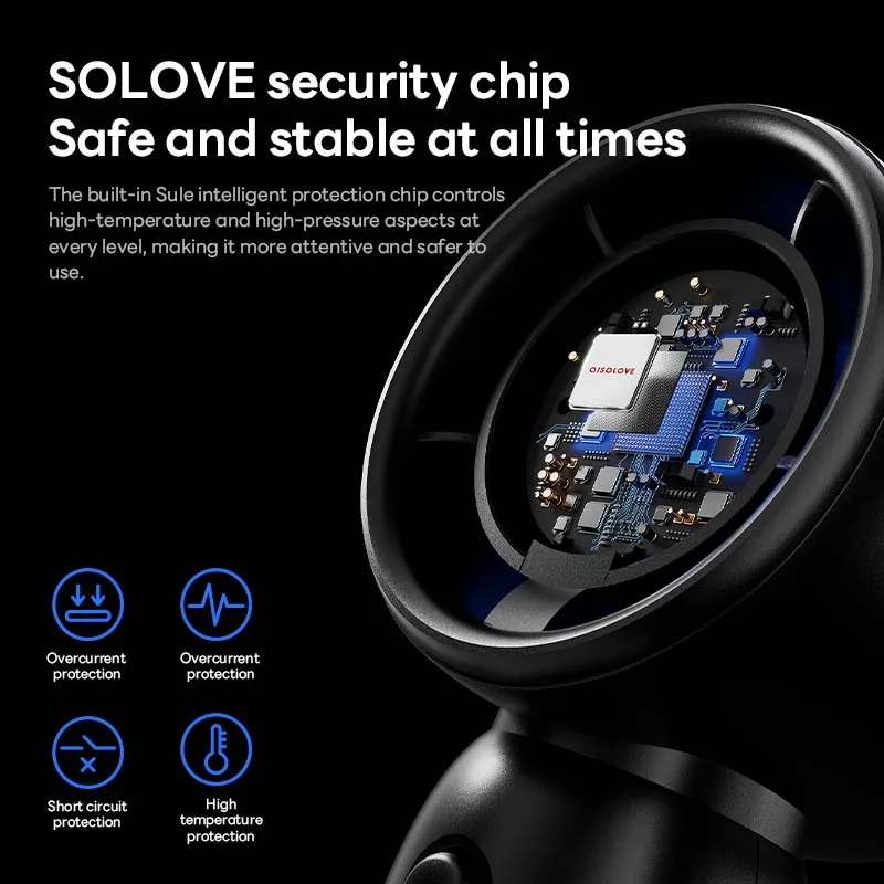 SOLOVE High Quality Custom logo 4000mAh High Speed 100 Speed Control Digital Display Portable Handheld Fan Wholesale