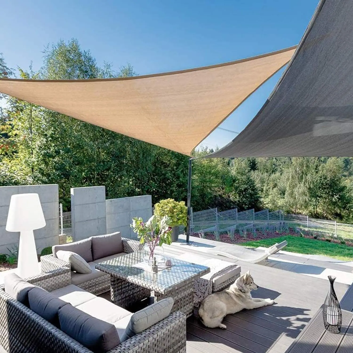 Waterproof Yacht Sails, Carport Shades. Plus Top Choice Dinnerware, Tableware, RC Sailing Boats Car Park Sun Shade Sails