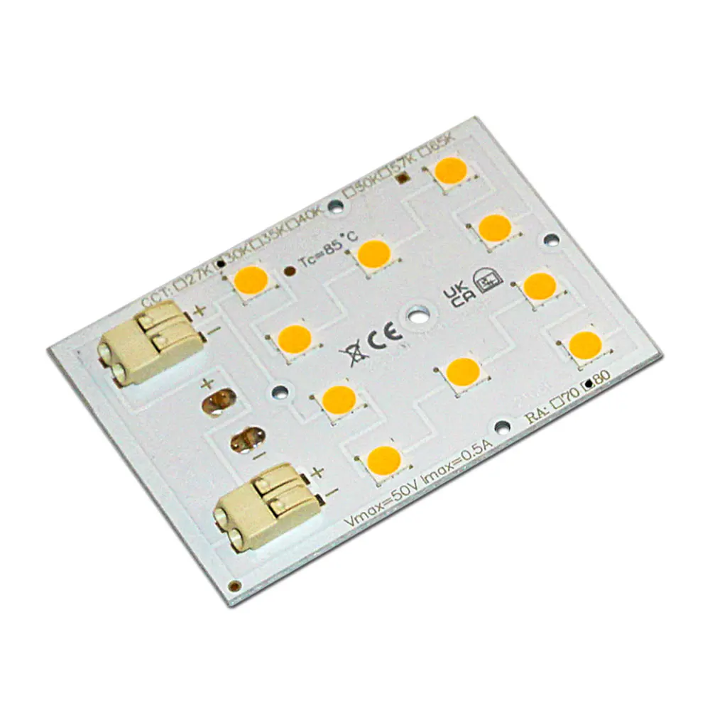 Newest Zhaga Module 10H1 SMD5050LED 2S5P 270 degree with lens Optical Accessories 13W 10x1 Outdoor Module For Street Lighting