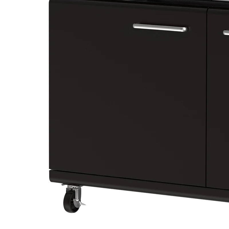 Professional Outdoor Stainless Steel CRS With Black Powder Coated Gas BBQ Grill