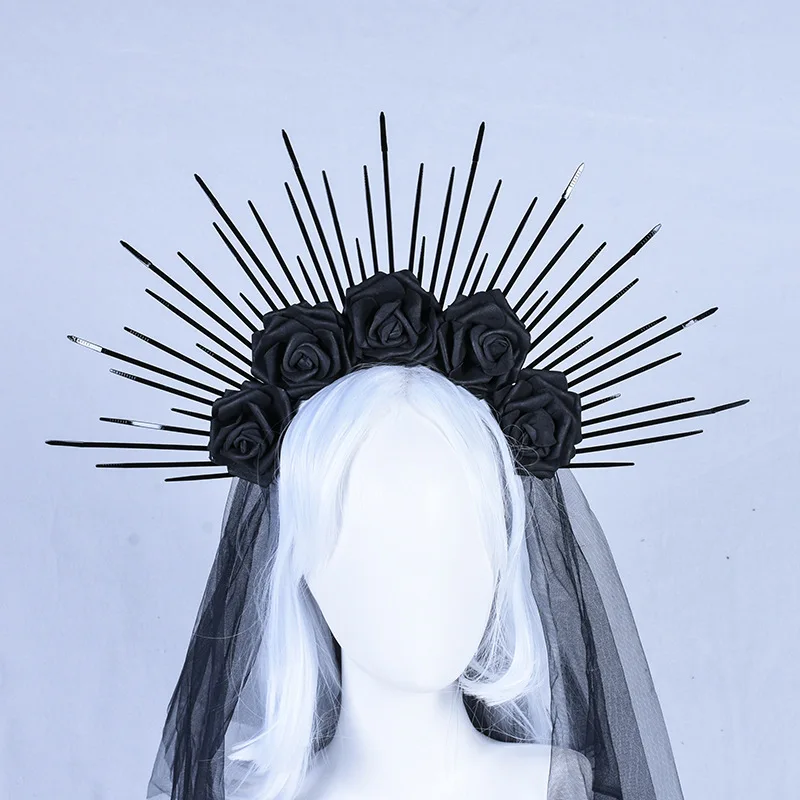 wholesale halloween props lunar head bands party cosplay devil headdress angel goddess headband