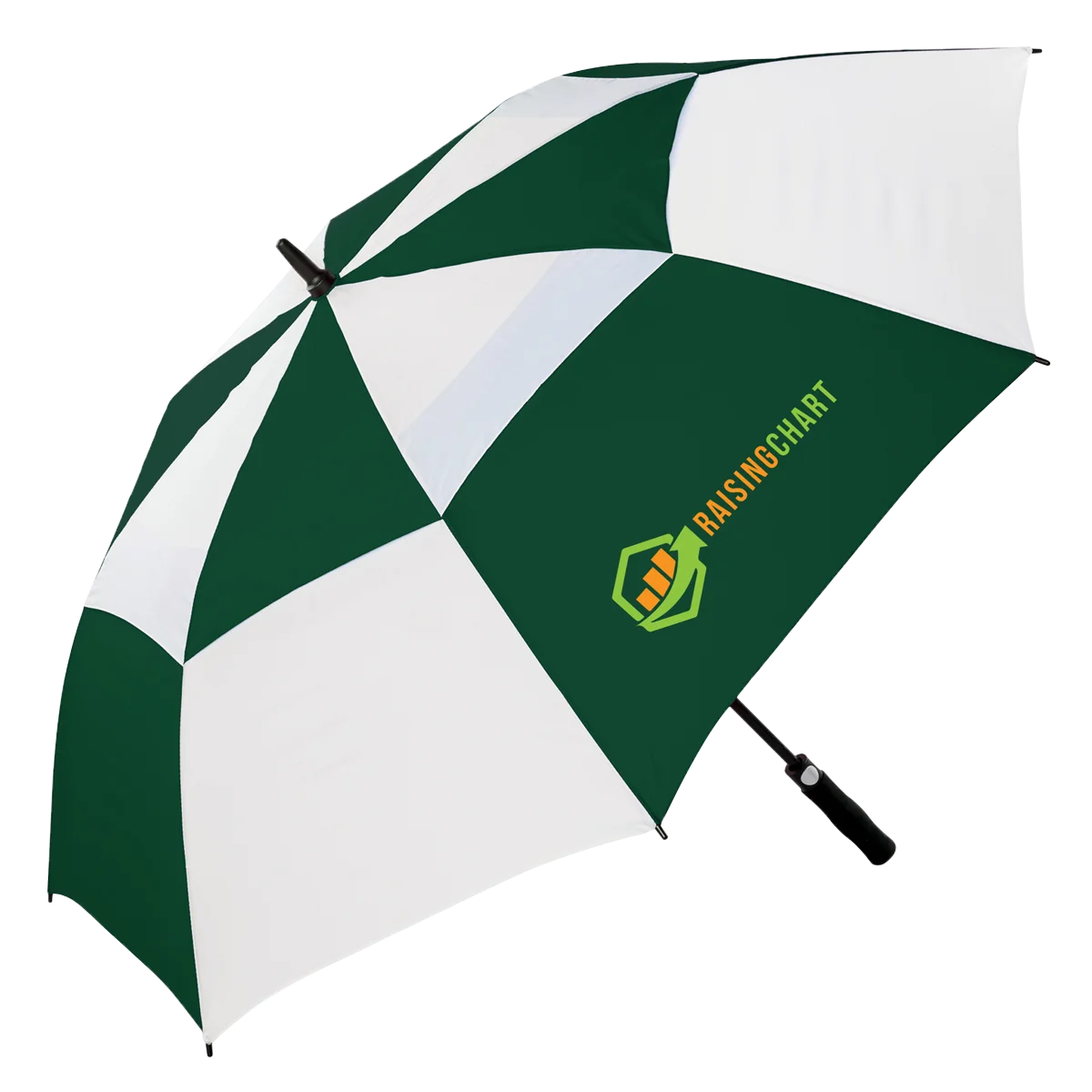  Ping brand custom design automatic wind vent strong ventilation resistance oversize windproof golf umbrella