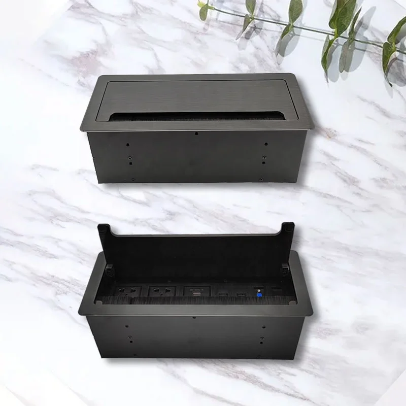 Настольная розетка, электрическая розетка переменного тока, зарядное устройство usb, настенная розетка eubiq, электрическая розетка с треком