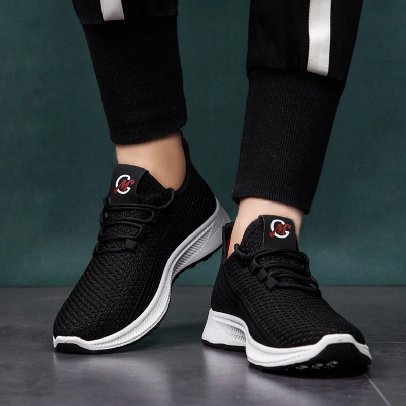 Lace-up Men Sport Shoes Male Running Shoes Sneakers Manufacturer Custom