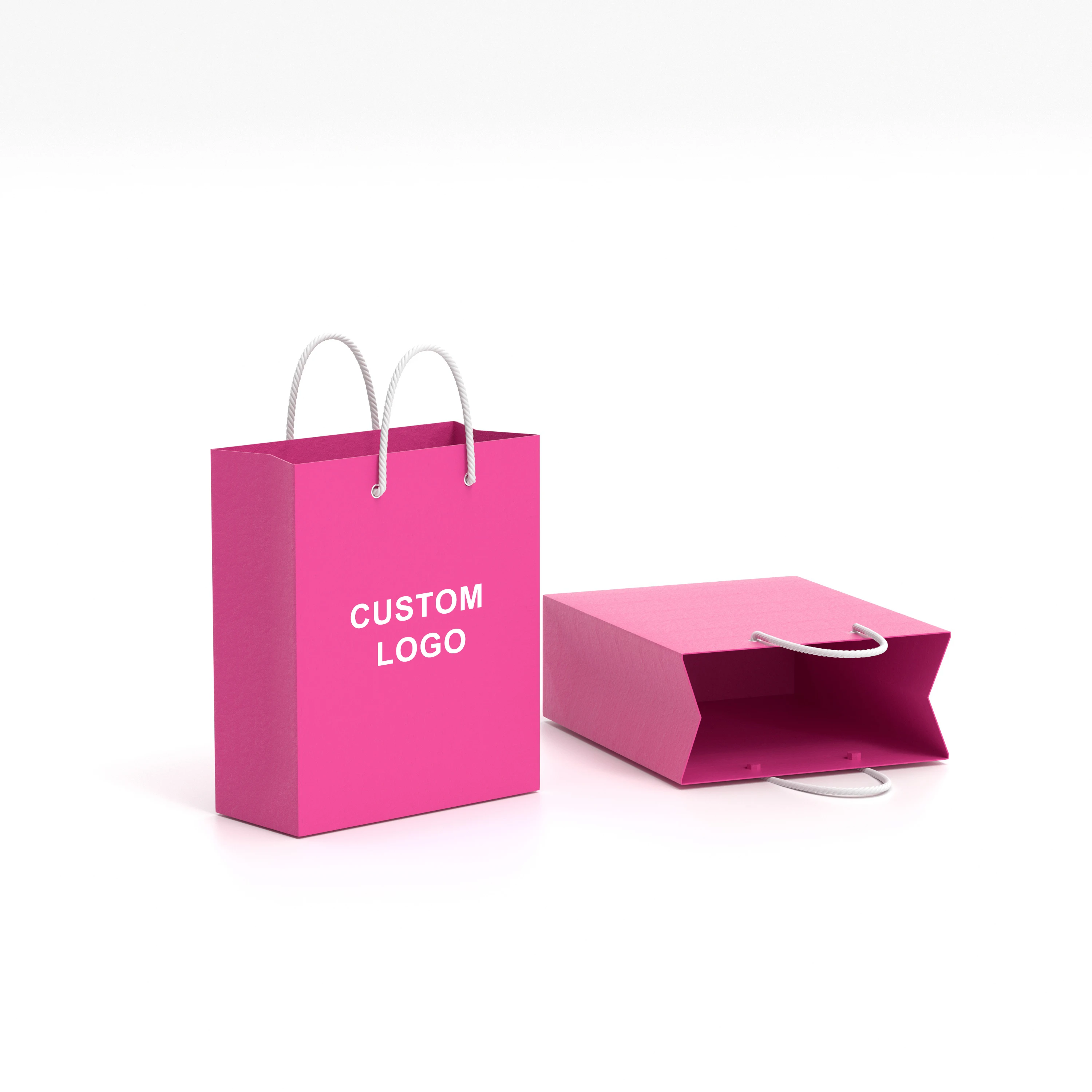 Lead the industry wholesale price handbag mystery box packaging bag package paper logo souvenir party shopping bags gift