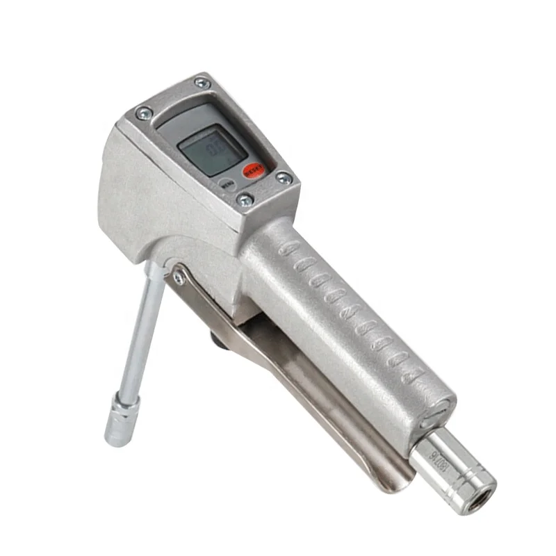 Metering pneumatic electronic grease gun High pressure filling guns Intelligent Digital pneumatic grease gun