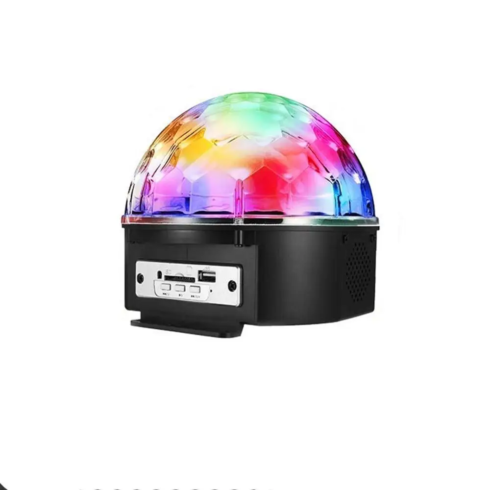 Party Disco Laser LED Light 6 Colors Crystal Magic Ball Lamp MP3 Player Sound Activated Dj stage Lighting With Remote/Wifi