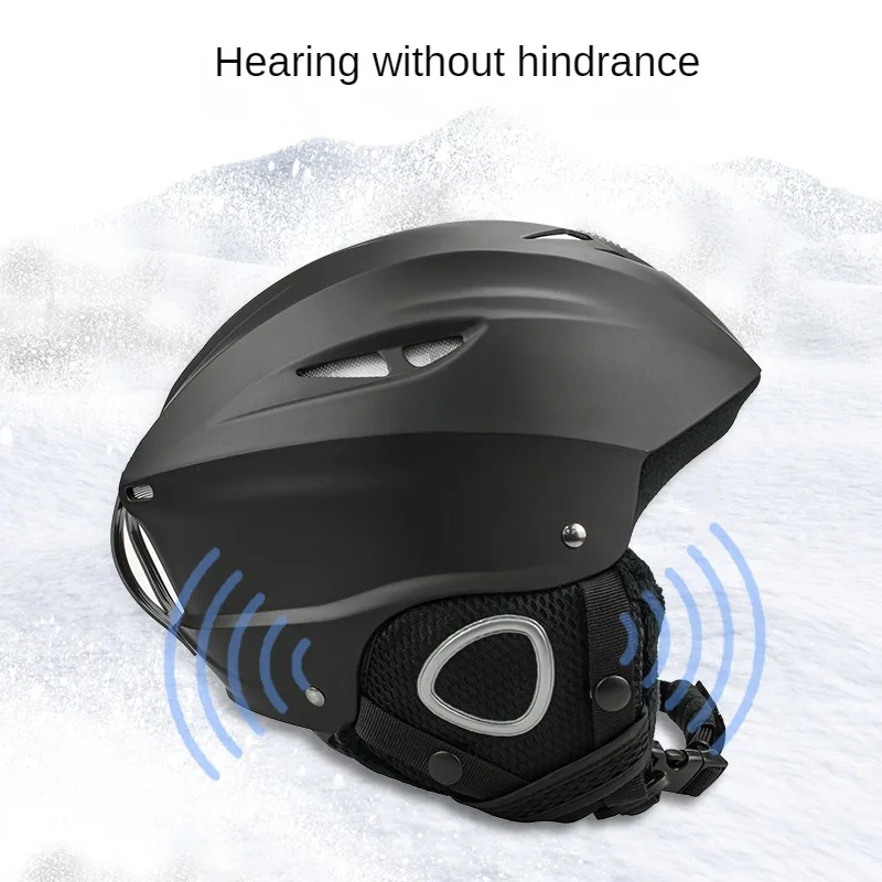 Custom Logo Composite Light Riding Helmet Safety And Warmth Outdoor Sports Ski Mountain Racing Bicycle Helmet