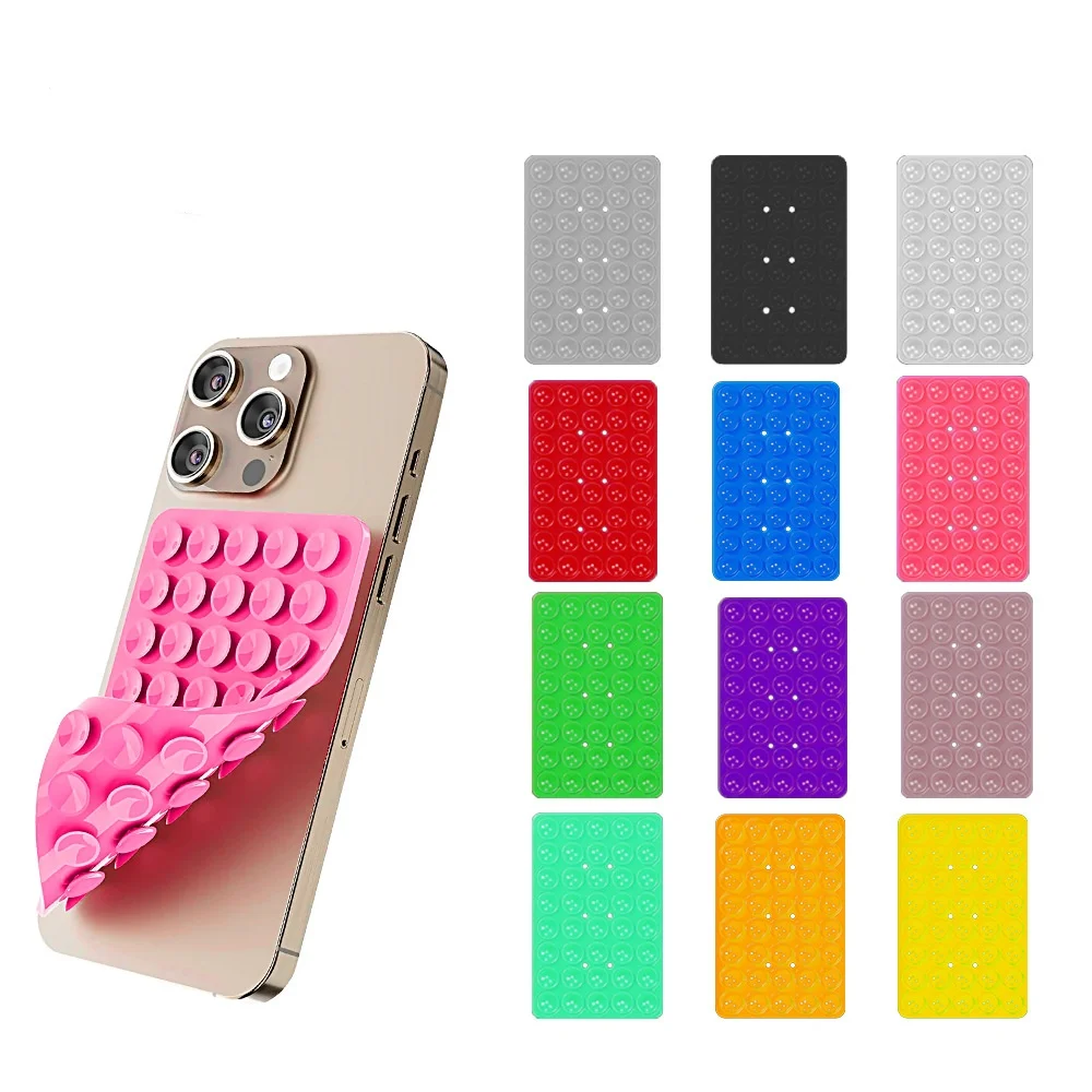 Strong Double-sided Suction Cup Anti Slip Silicone Suction Cups For Mobile Phones Mobile Phone Holder