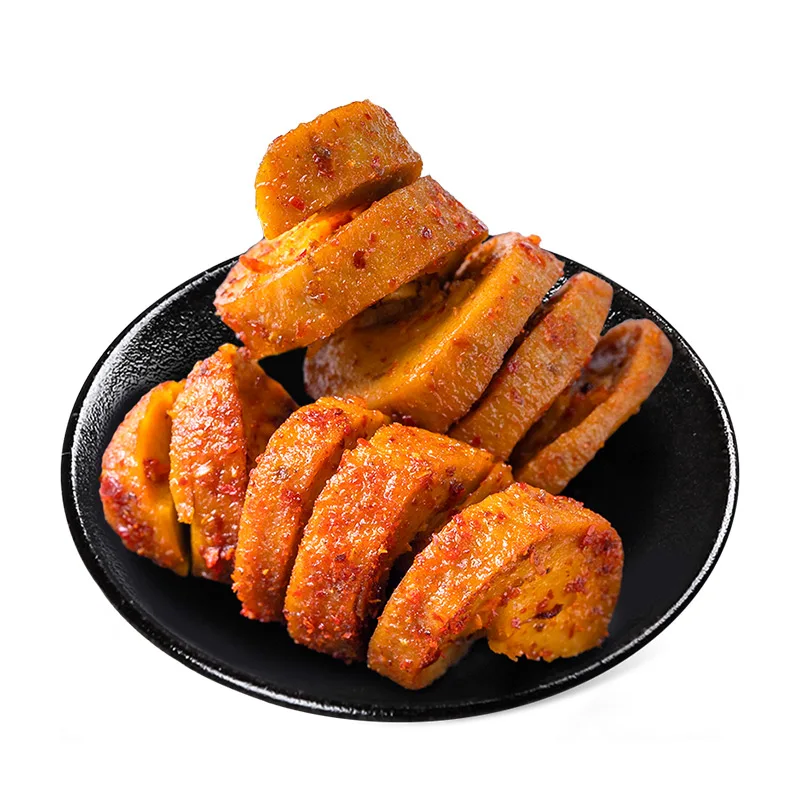Sichuan жареный глютен 120 г китайская Пряная закуска Kaomianjin OEM продукты вкусная сычуанская еда соевый глютен