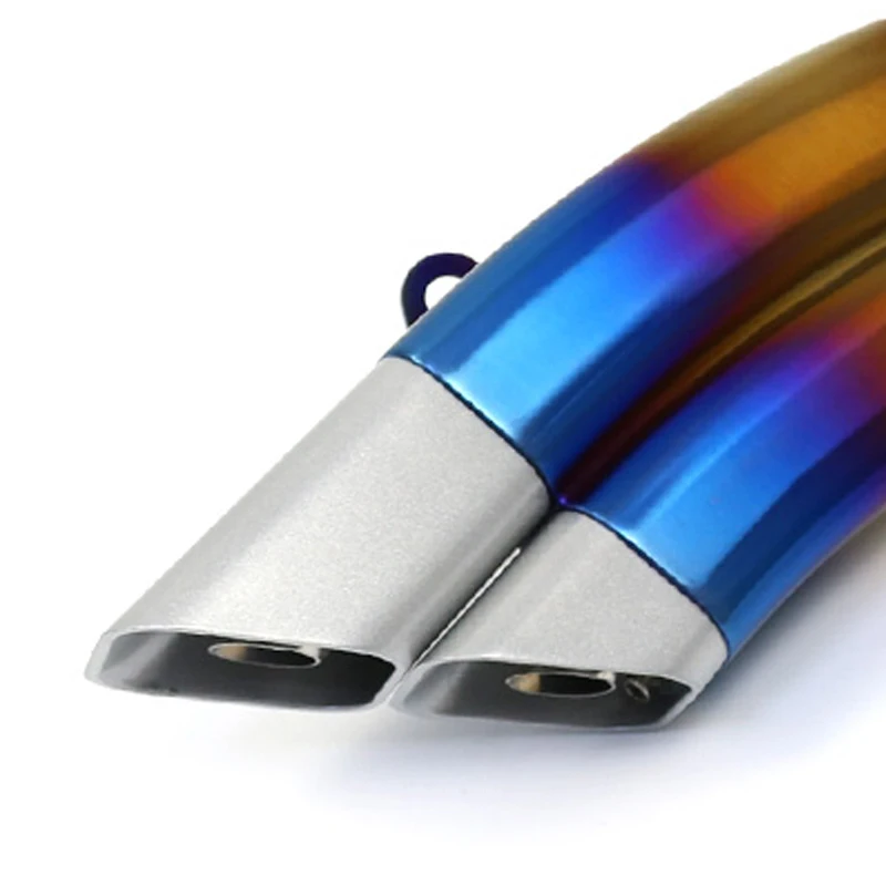 Motorcycle Exhaust System Cnc escape slip on Muffler Racing Pitbike silencer For motor benelli trk 502 600 gt moto accessories