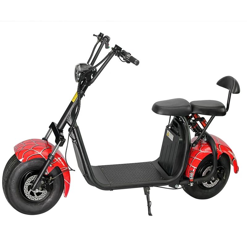 Good Quality Kick Foot 2000W Adults Scooter Electric Motorcycle