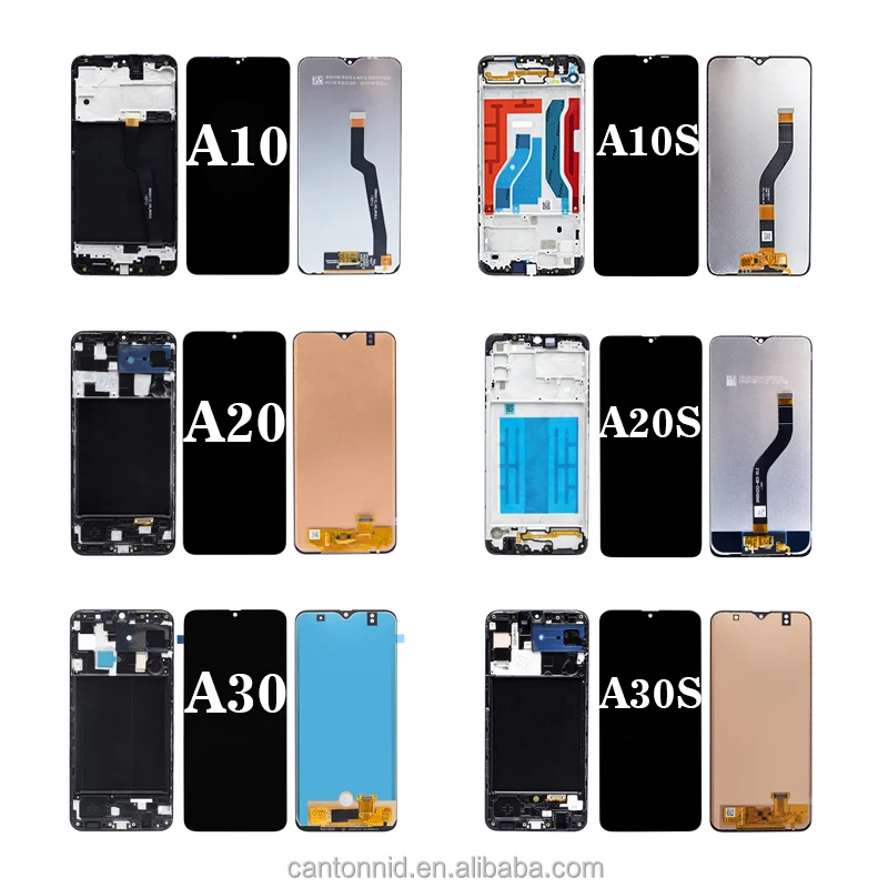 Easit wholesale lcd pantalla screen display for samsung a10 a10s a20 a20s a30 a30s a50 a50s a70