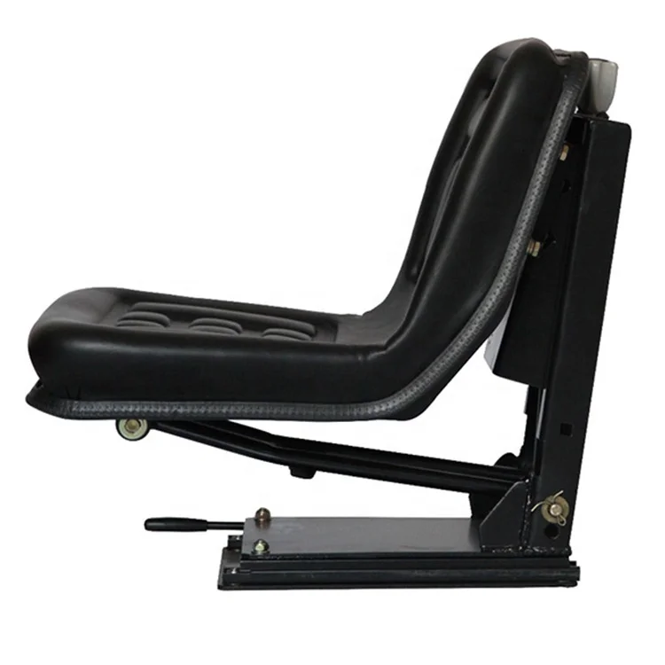 Factory Direct Adjustable Suspension Universal Tractor Seat with PVC Farming Equipment Modified Car Seat Agricultural Tractor