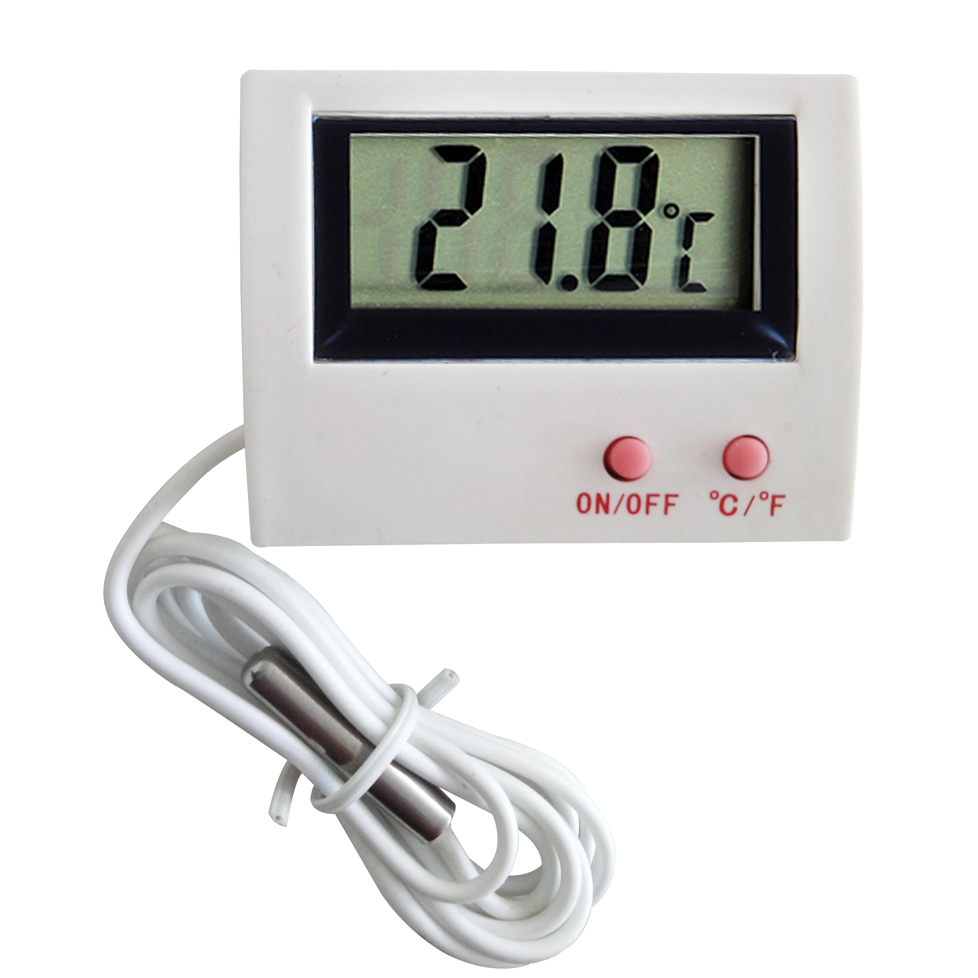 Mini Digital LCD Aquarium Fridge Freezer water Humidity Temperature Meter gauge Thermometer Hygrometer with sensor  with probe