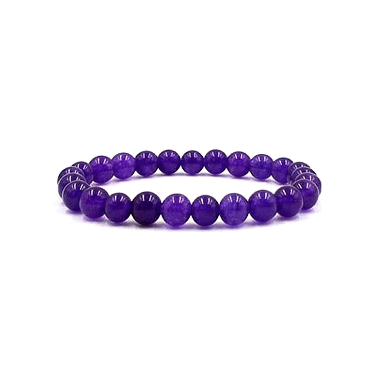 SZ CHENG JEWELERS DIY rosary band Amethyst Quartz Agate Malachite Serpentine Lava Hematite natural stone beads pray bracelet