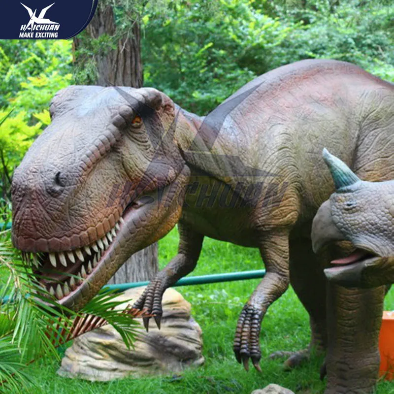 Large-scale Customized Movable Animatronic  Dinosaur Creature for Jurassic Theme Park