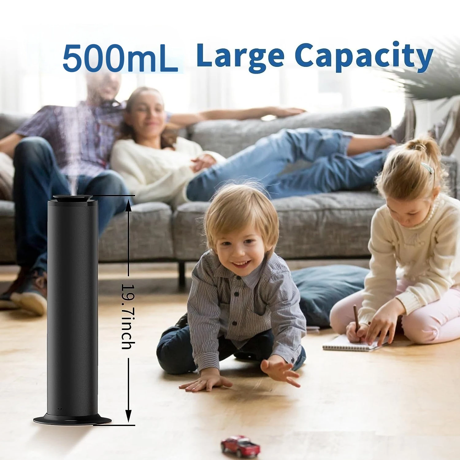 Smart 2500 sq. ft Coverage Waterless Diffuser Essential Oil Diffuser Hotel Scent Diffuser Cold Air Nebulizer for Large Room