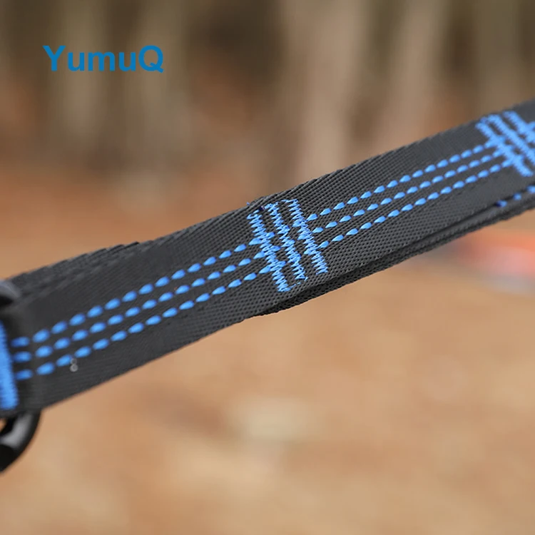 YumuQ 2 in 1 Function Ultra Lightweight 1-2 Person 4 Season Portable Outdoor Camping Hammock With Tree Strap