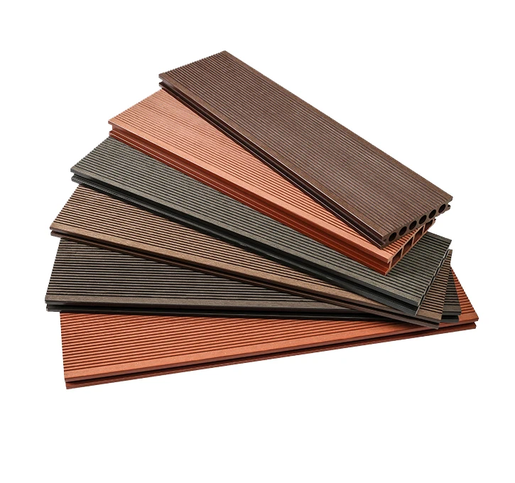 Customization Composite Decking Boards Timber Plastic Outdoor Wpc Decking Plank Boards Fiber Cement Floor Widely Applied Outside