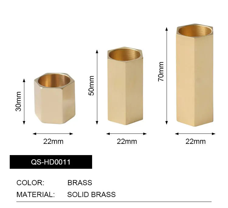 Church Gold Copper Metal Candlestick Candle Holders Stand Home Decoration Candle Holder Nordic Home Decor Ceramic Candelabra