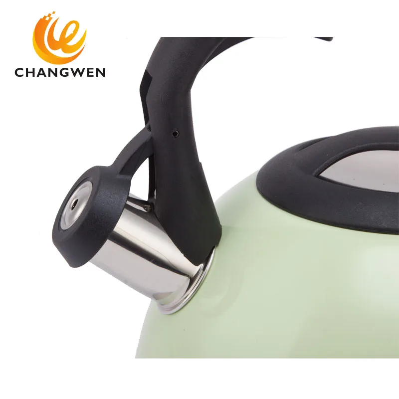Kitchenware stainless steel whistling kettle gas stove kettle metal tea pot large water kettle