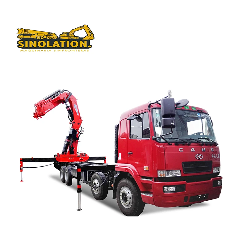 Sinolation Heavy Truck Mounted crane truck crane Folding arm truck crane