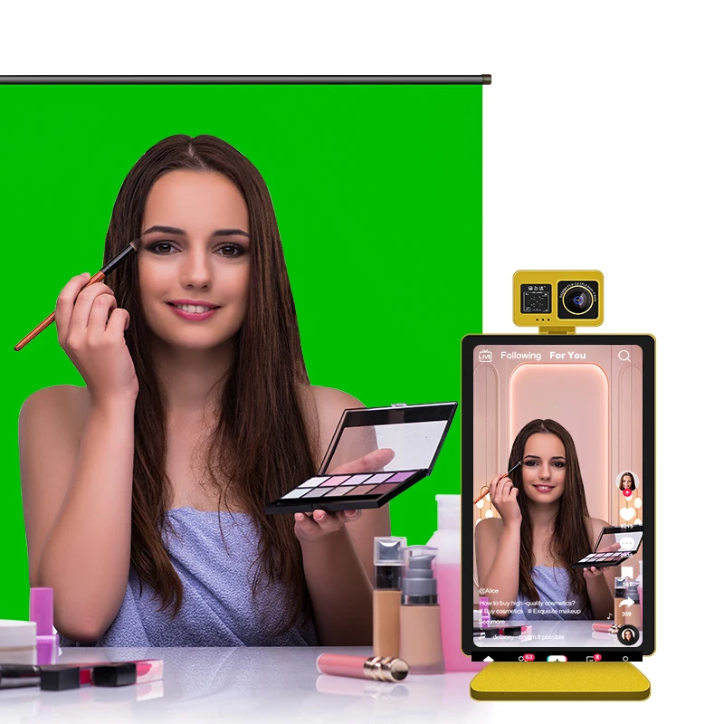 Broadcast machine livestream video camera tiktok facebook youtube livestream device