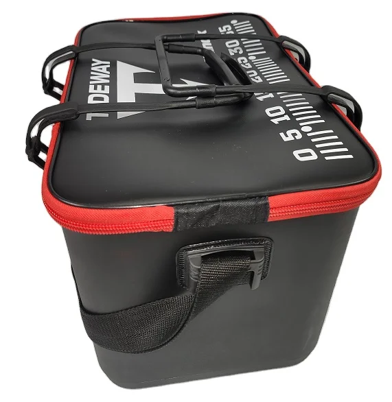 Waterproof Bait Bucket Fish Box Multifunction EVA Fishing Gear Lure Boxes
