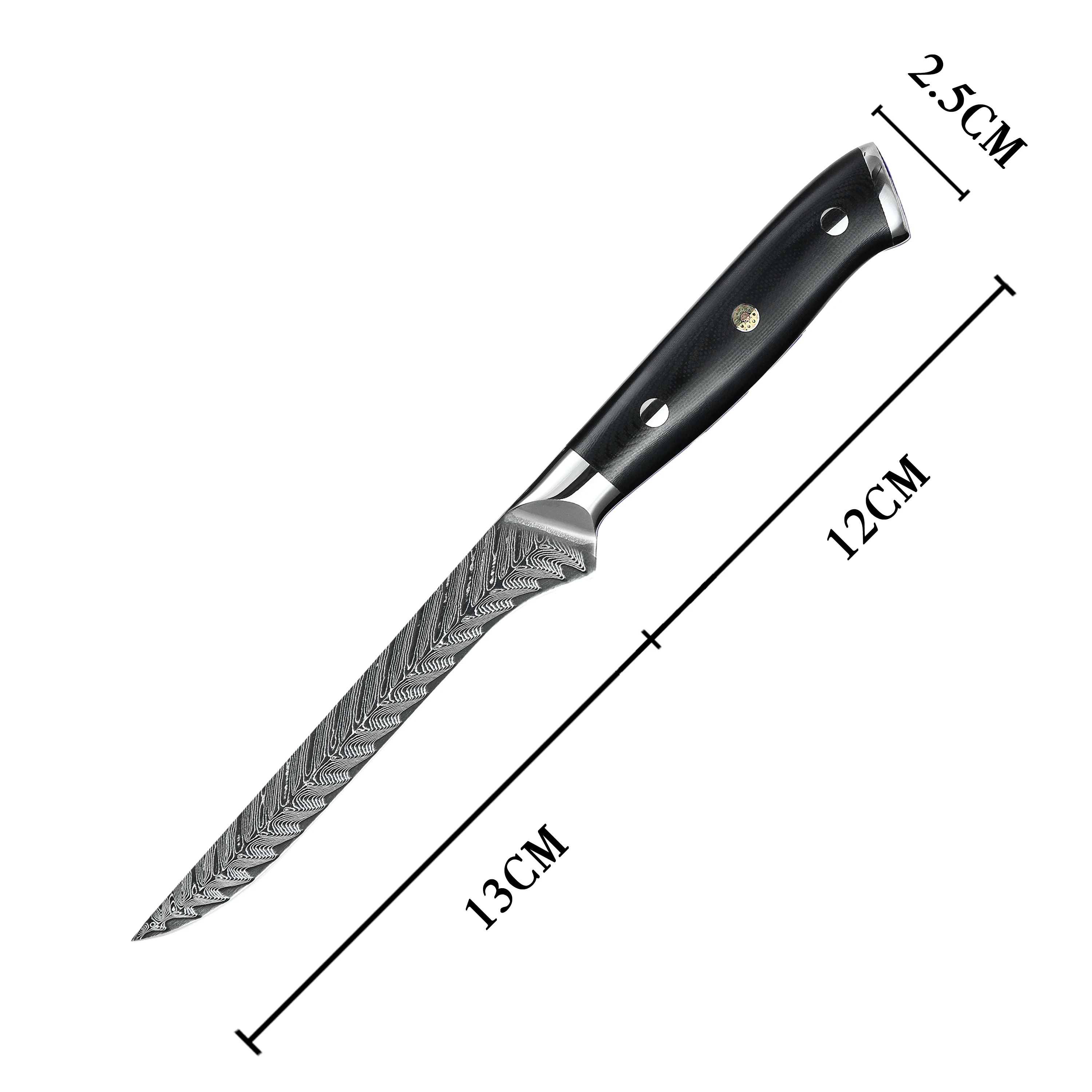 Kitchen Chef Japanese AUS-10 Steel 67 Layers Fishing Boning Knife