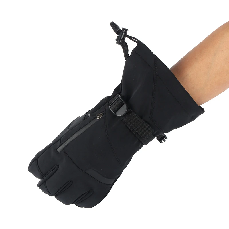 Низкая цена, оптовая продажа, водонепроницаемые зимние перчатки с логотипом на заказ, зимние лыжные перчатки для взрослых