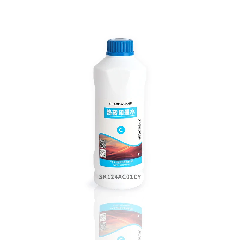 Best Seller Worldwide 1000ml Jet Printer 4 Color CMYK 1kg Sublimation Ink  For Epson