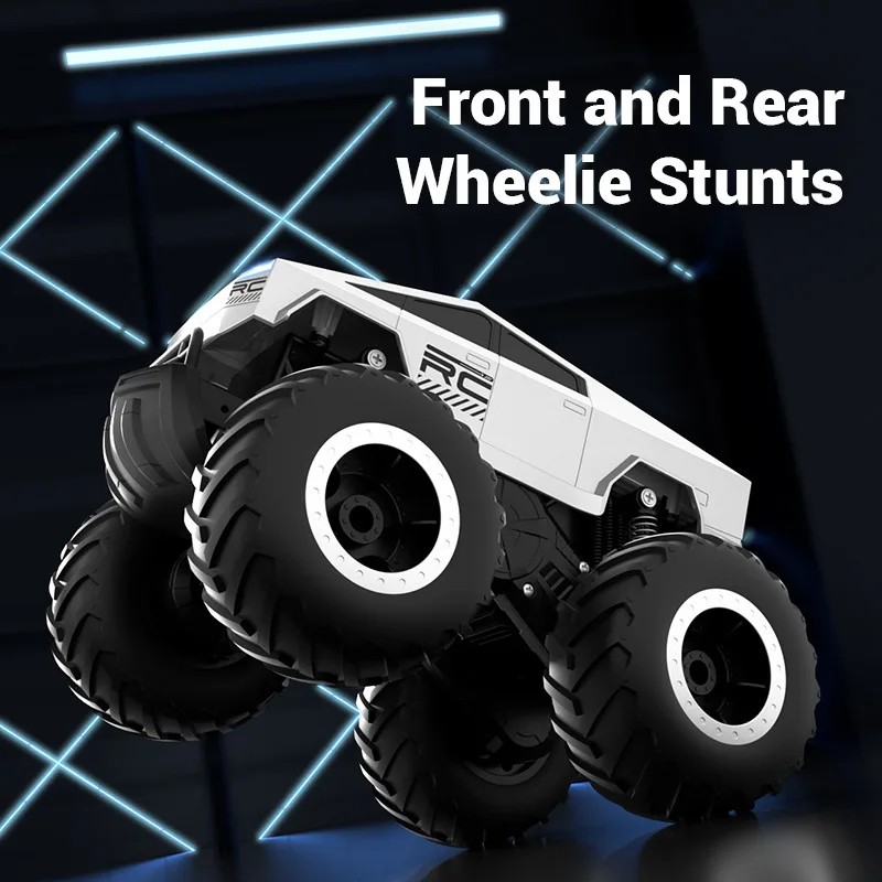 KOUYIKOU Remote-controlled Amphibious Off-road Electric Four-wheel Drive Stunt High-speed Climbing Waterproof Car Toy FOR boy