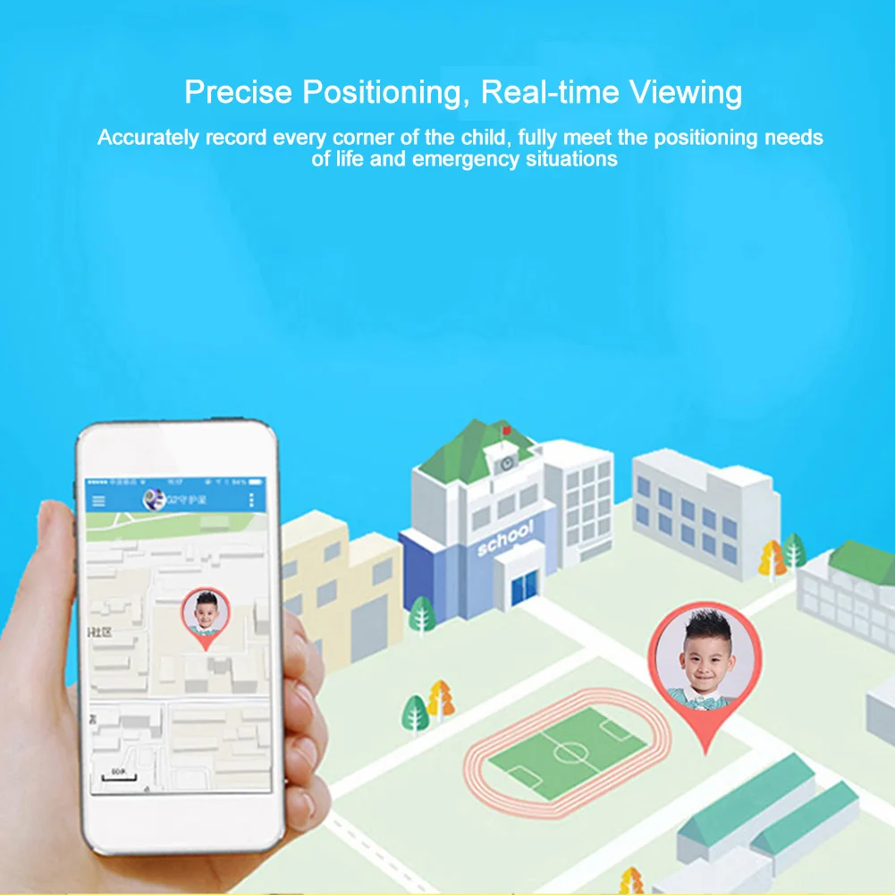 
Most Popular Q12 LBS Smart Watch For Kids IP67 Waterproof Voice Chat GPS Finder Locator Tracker Anti Lost Monitor 