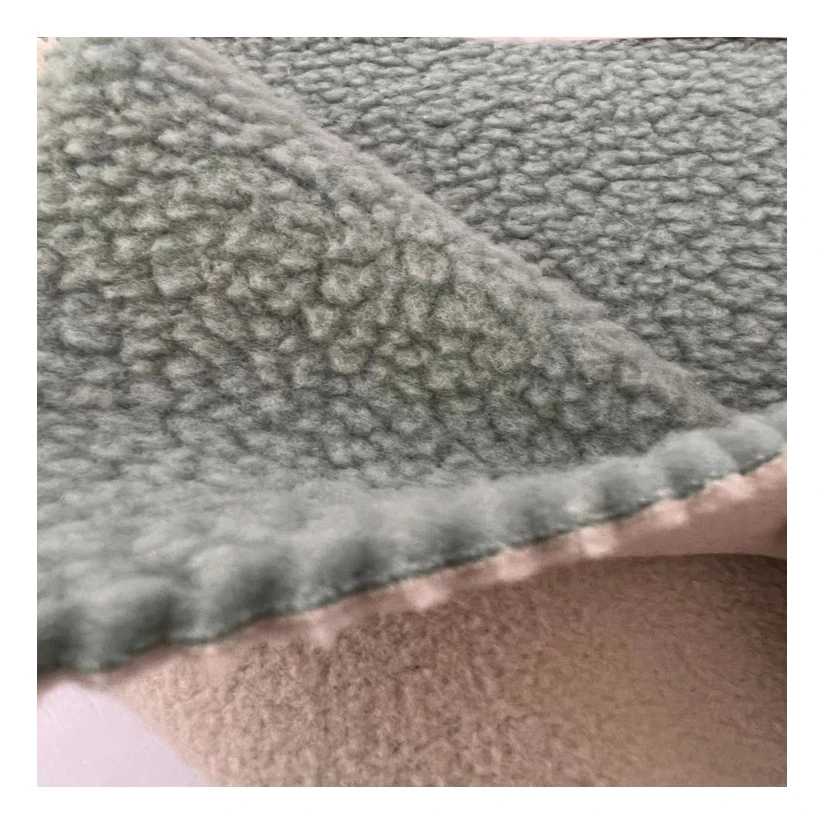 Custom Polar Fleece Composite Fabric  Fleece Winter Warm Fabric For Coat & Jacket