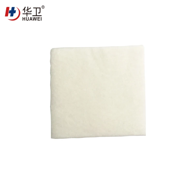 alginate fiber Wound Dressings Silver Calcium Alginate Wound dressing