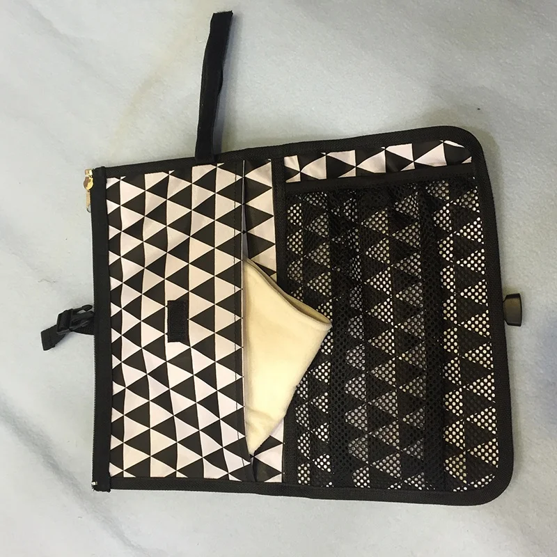 
Fashion Design Foldable Portable Baby Changing Pad With Storage 