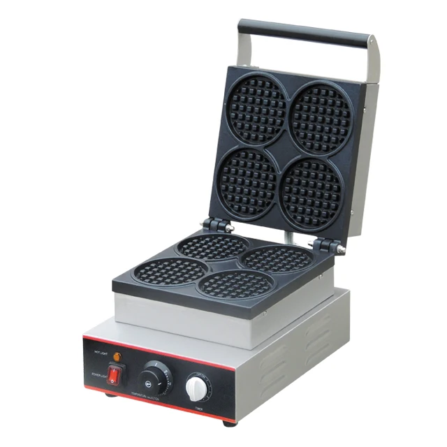 Commercial waffle Fast Food Machines Stainless Steel Professional Waffle Maker
