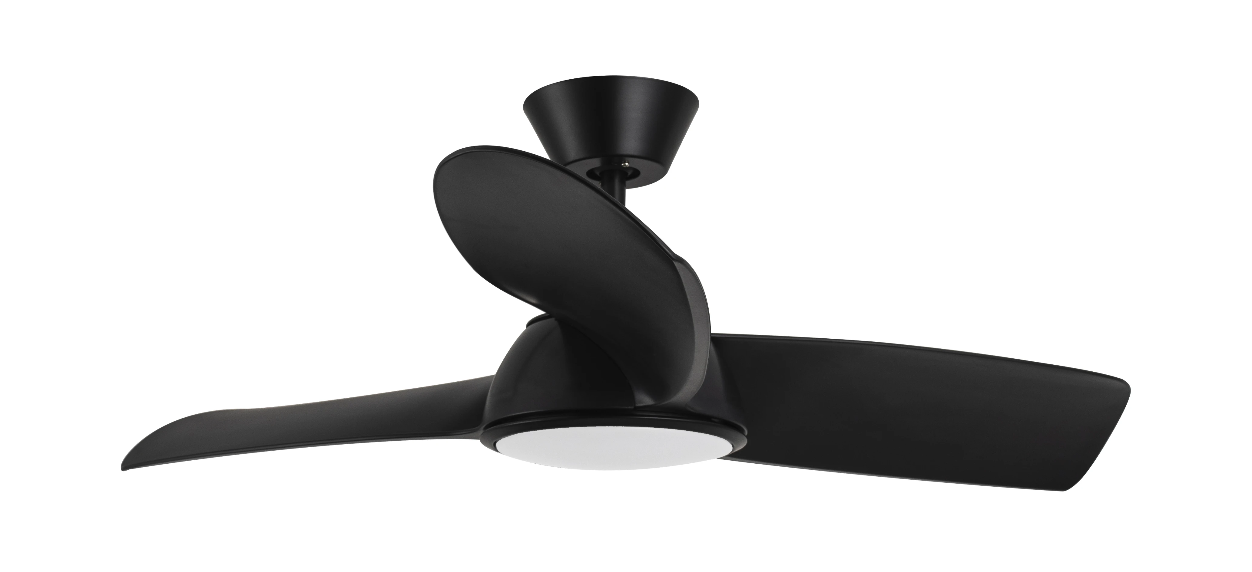 Новые современные пластиковые светодиодные декоративные потолочные вентиляторы с дистанционным управлением и подсветкой