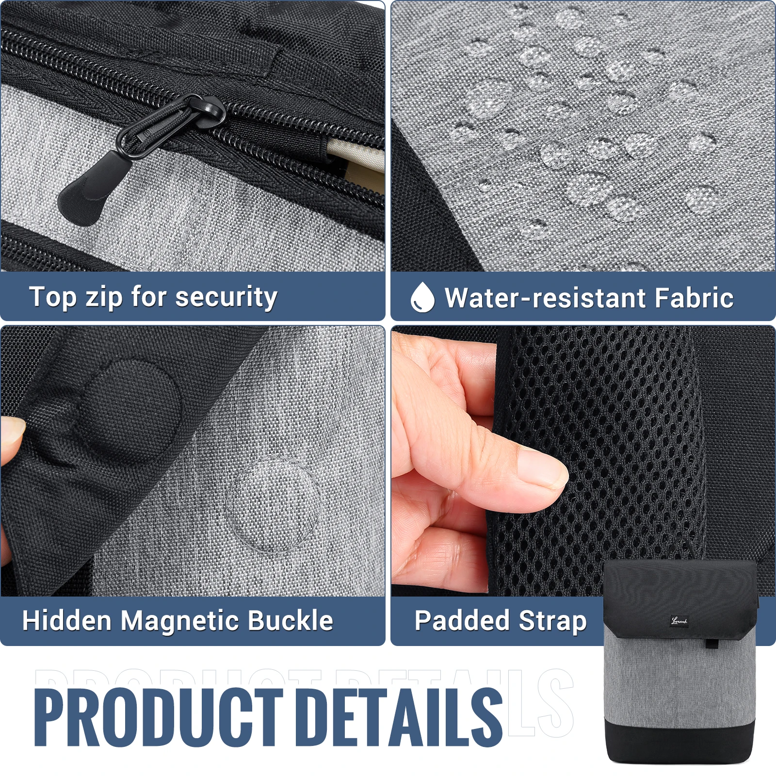 2024 high quality fashion eco-friendly design bags 100% recycled PET portable college bag laptop backpack unisex with USB port