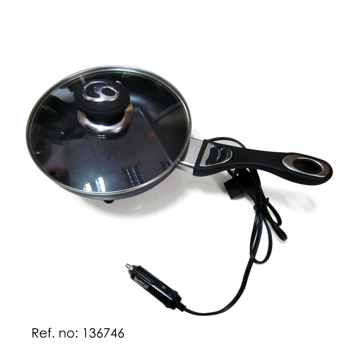 Car 12v cooking pan Car frying pan