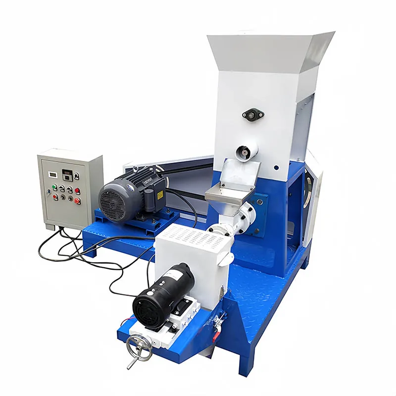 multi function extruder fish feed pellet pallet extruder machine floating price
