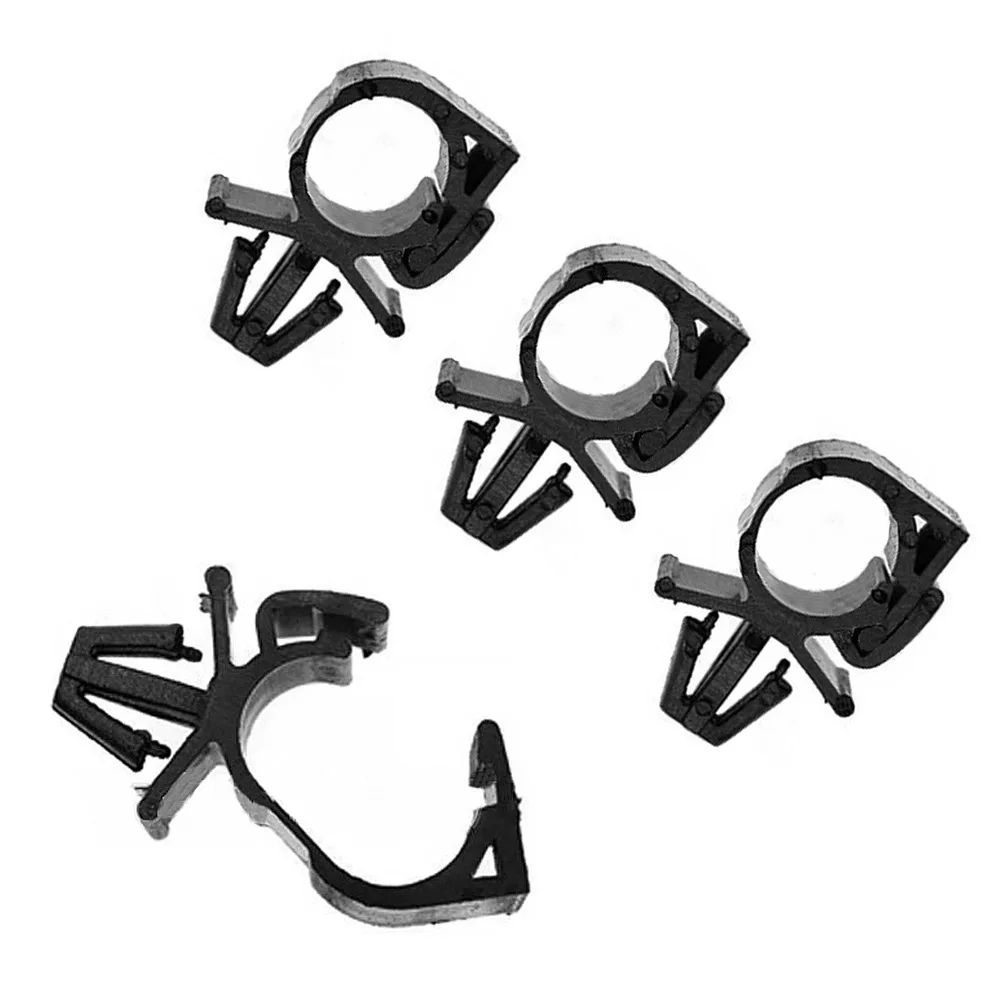 Durable automotive cable fastener clip, cable pipe automatic push type plastic clip