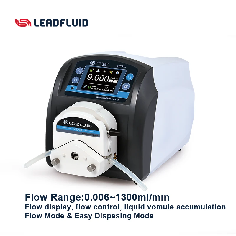 High Precision 1300ml Laboratory Intelligent Adjustable Peristaltic Pump