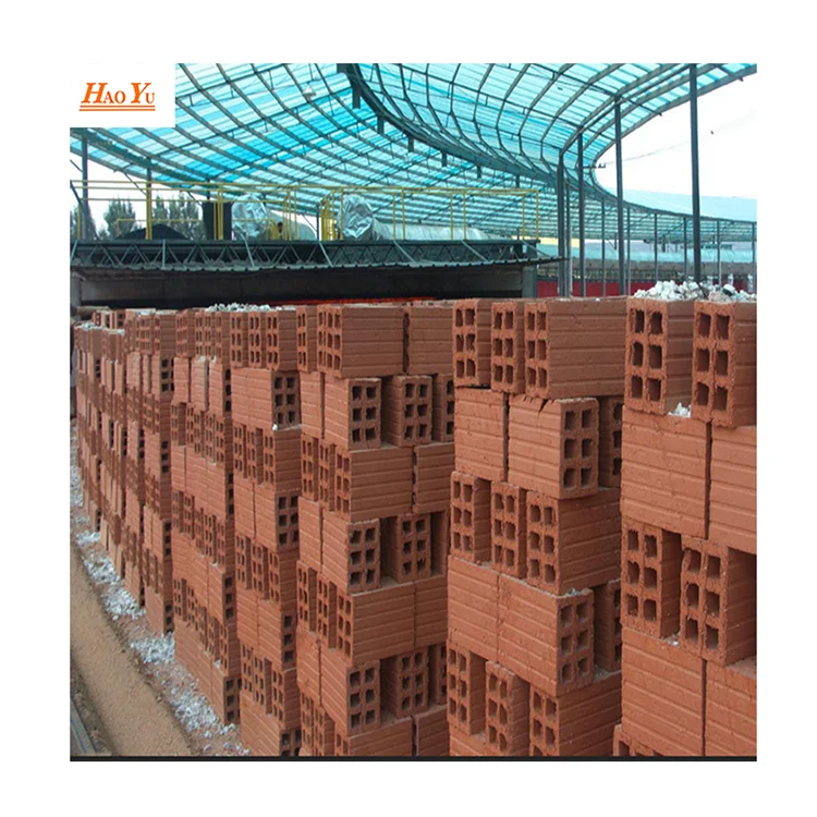 fuel coal and gas braised clay brick furnace hollow brick brick factory equipment price