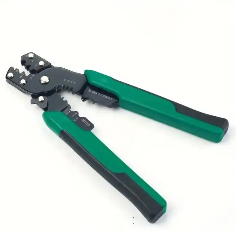 Multi-function Mini electric terminal crimping pliers With Wire stripping Cutting Hand Crimping Tool Multiple connector kits