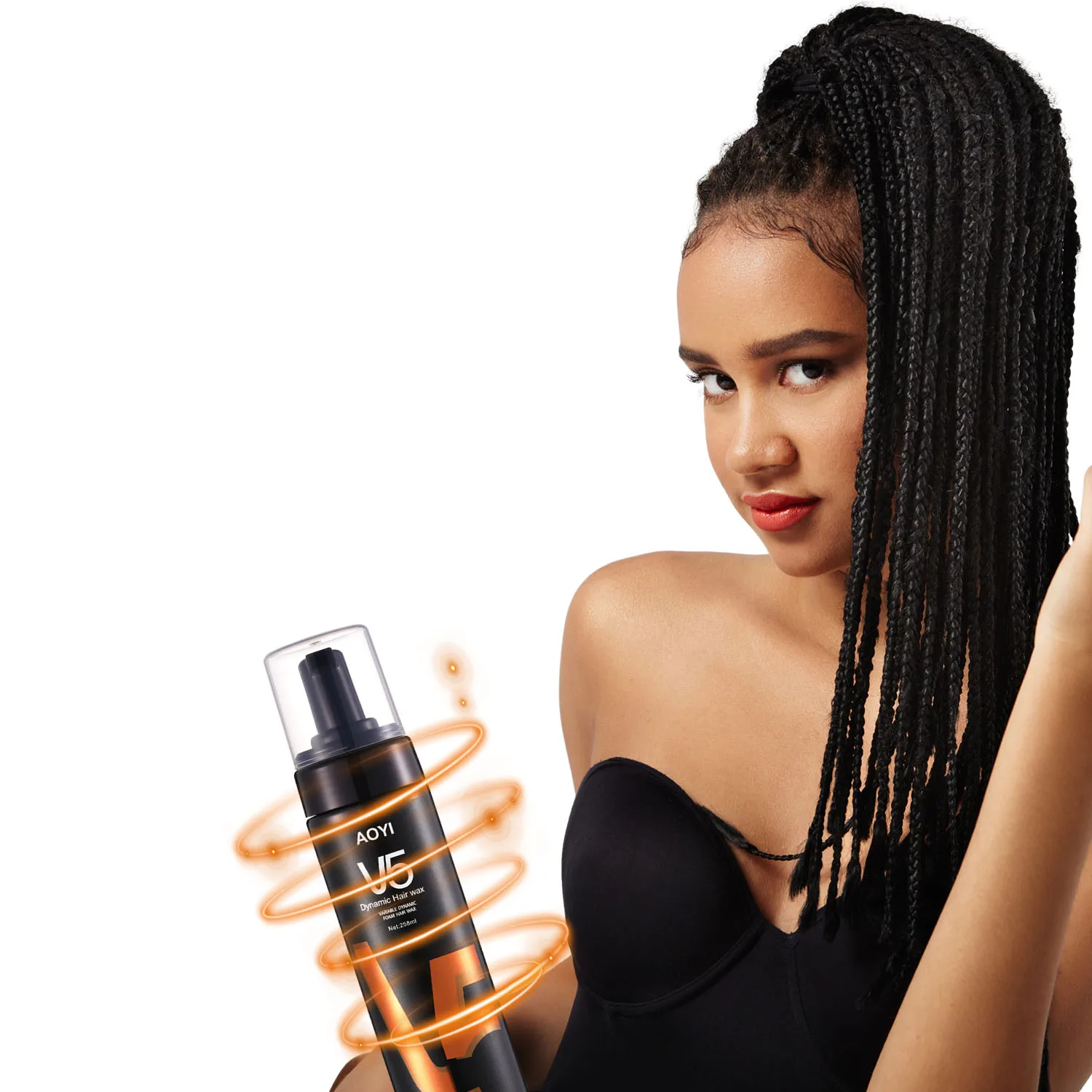 wholesale dynamic foam hair wax Nature Moisturizing Curl Activator Defining Curly Curling Cream for African Curly Wave Hair