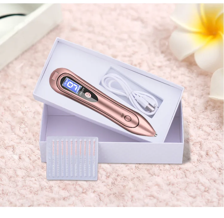 Portable Skin care home usage Skin spot mole removal Mole removal pen with Multiple Needles